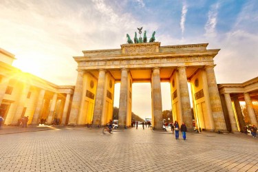 Бранденбургские ворота в Берлине, Германия