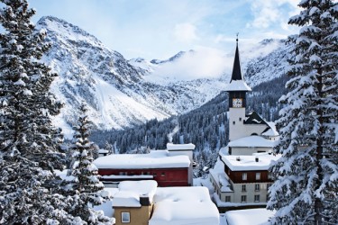 Зимняя Швейцария – сказочное место для отдыха