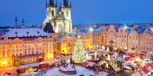 На Рождество россияне собираются в Прагу