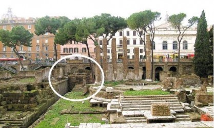 В Риме откроют для туристов место убийства Цезаря
