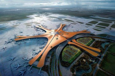 новости туризма Китая - Новый аэропорт Пекина для увеличения турпотока и грузоперевозок