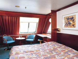 Viking Line GABRIELLA. Двухместная каюта с окном - LXA. Палубы 7, 9